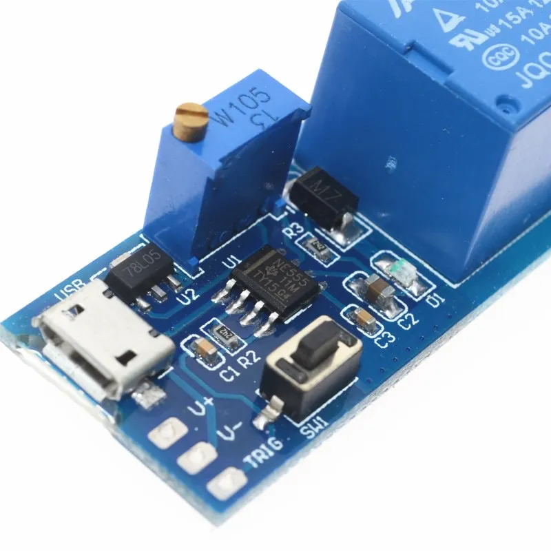 5V 30V реле за запозданиевремени таймер модуль триггер задержки переключатель Micro