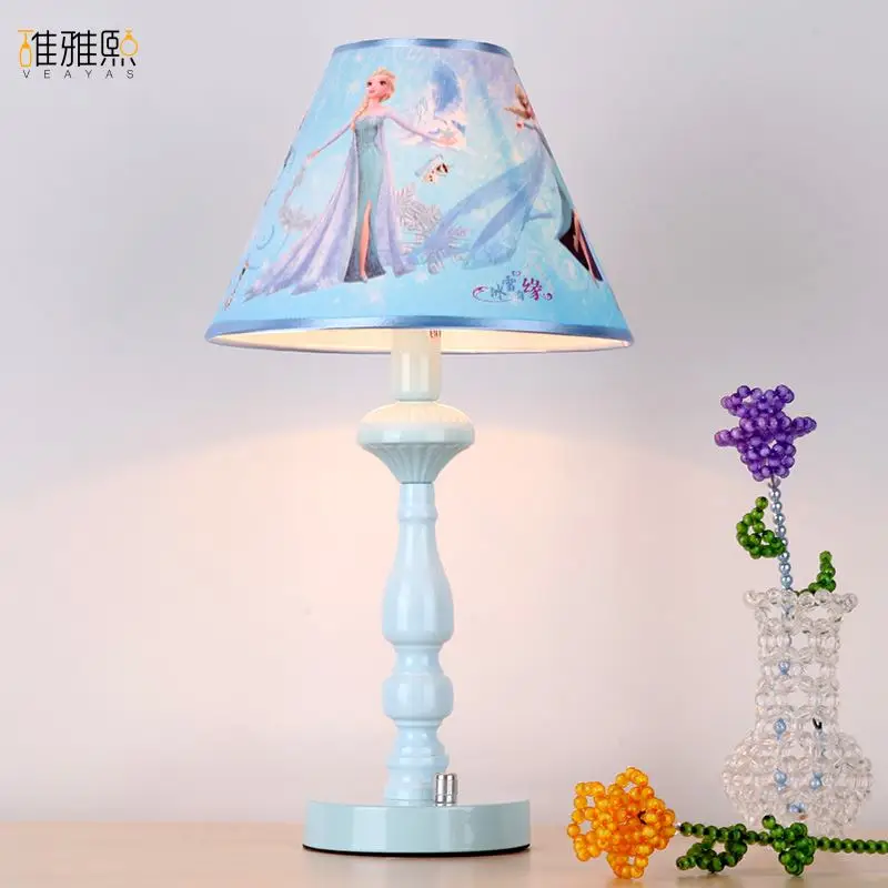 Настольная Зажигалка мультяшная креативная Синяя подсветка Детские фонари и