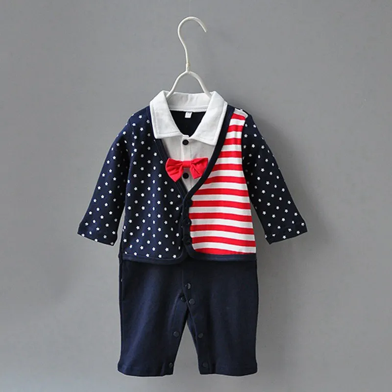 Baby boy clothes bebe boys set little cute Infantil baby clothing infant Boys gentle kid C1081 |