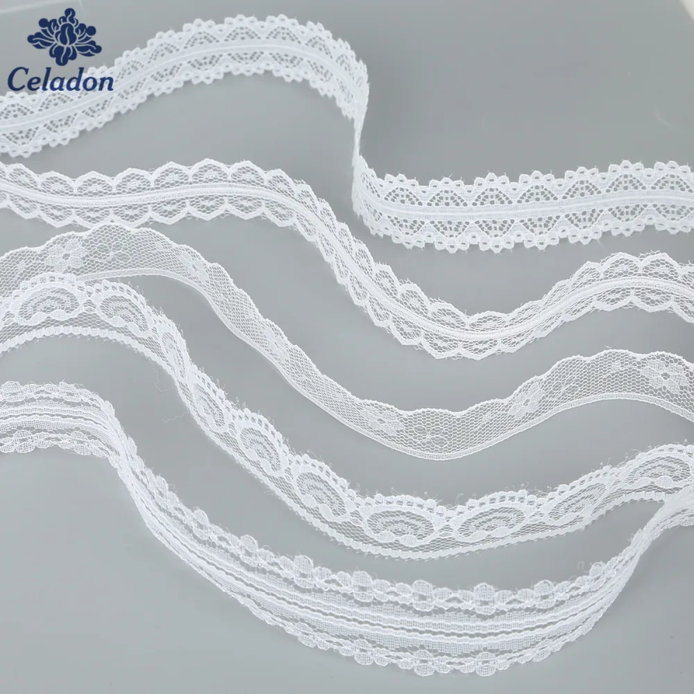 10 ярдов/партия белая фототкань 13 мм 165 мм|lace trim fabric|trim fabriclace |