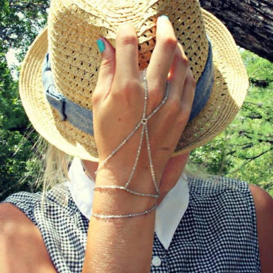 Новые богемные подвески многоцепочка браслет с кисточкой звено для ведомой