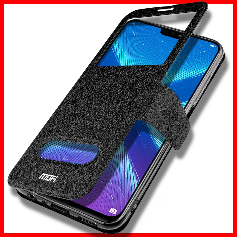 Для huawei honor 8 x Чехол Флип кожаный Mofi для max чехол силиконовый окно xmax |