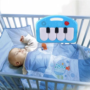 Детские Тренажерный зал игровой коврик удар и играть на фортепиано Свет