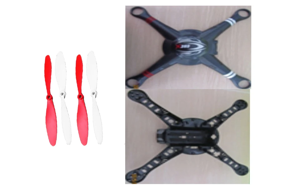 

Wltoys Professional Drones Multicopter XK X380 FPV Spare parts Body shell +Propeller