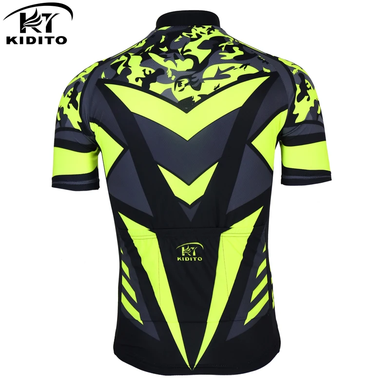 KIDITOKT Лето короткий рукав Велоспорт Джерси Топы 2018 Ropa De Ciclismo Hombre дорожный гоночный