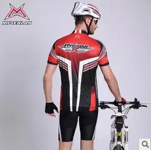 Mai Senlan sky short sleeve jersey cycling clothing short-sleeved suit male mountain bike | Спорт и развлечения