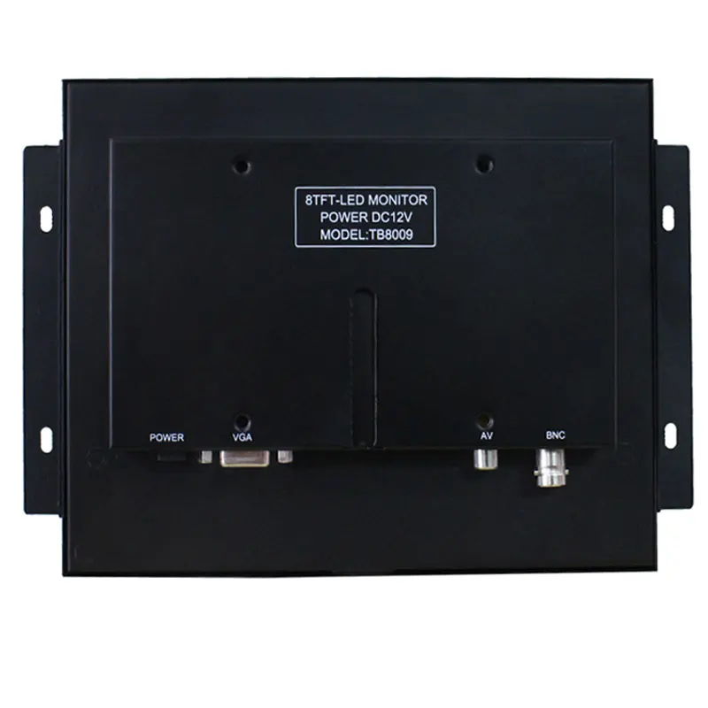 Промышленный 8-дюймовый монитор с открытой рамкой/металлический VGA /AV/BNC |