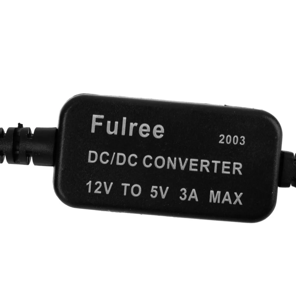 Новинка 12В до 5В 3а 15 Вт двойной USB DC понижающий преобразователь модуль Лидер