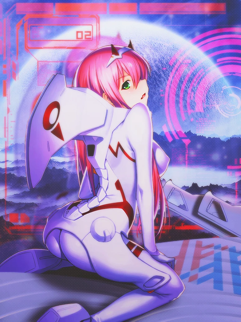 Костюм для косплея далина Zero Two 002 белый костюм с 3D принтом зентай девочек на