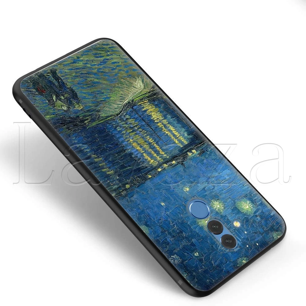 Тонкий чехол Lavaza с изображением Ван Гога звездной ночи для Honor Mate 10 20S 6A 7A 7C 7X 8A 8C 8X 9