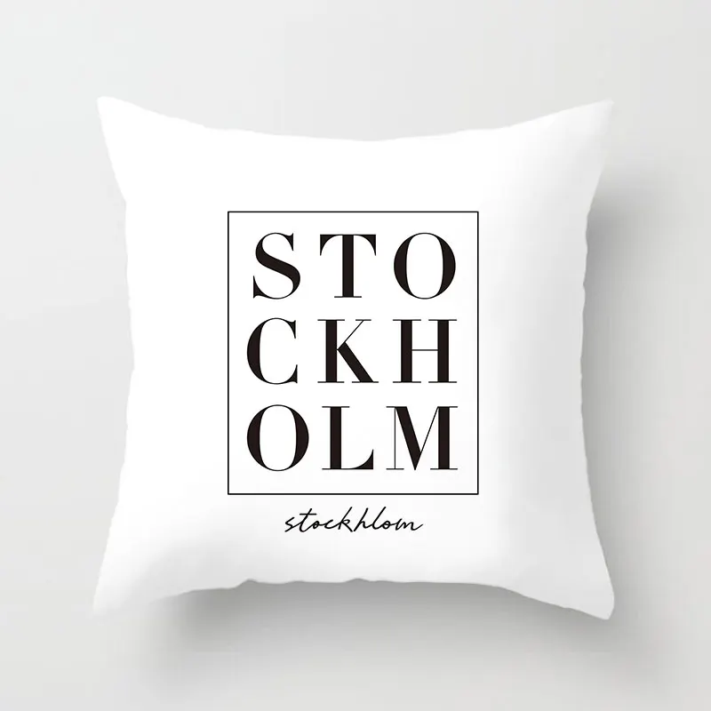 Houspace чехол для подушки маленьких девочек с надписью Believe in Yourself полиэстер Пич