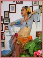 belly dance top transparent thin belly dance 7 furcal flare blouse top cf05