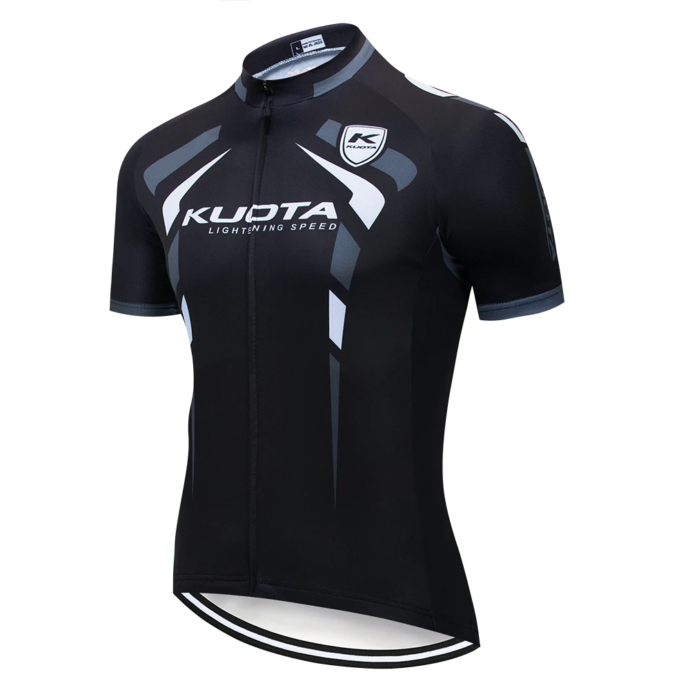 Мужская велосипедная форма KUOTA 2019 Pro зеленая летняя быстросохнущая одежда