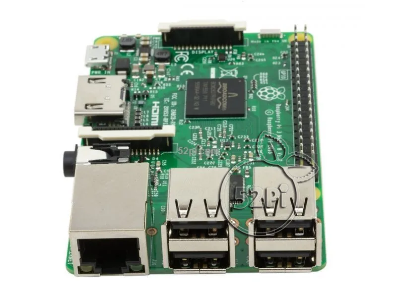 4  1   Raspberry Pi 3 Model B +         +