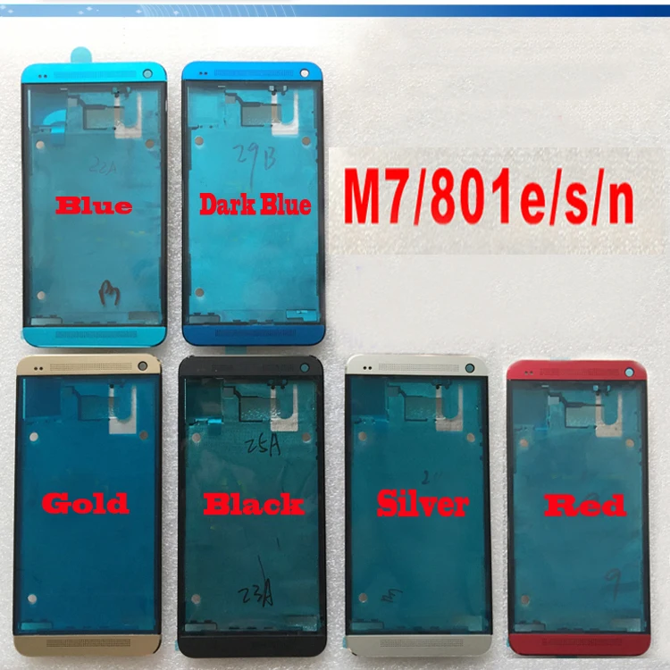 6 цветов новинка футляр Ymitn задняя крышка рамка для HTC One M7 801e 801n 801s бесплатная