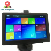 Автомобильный GPS навигатор 7 дюймов HD ЖК экран Автомобильная