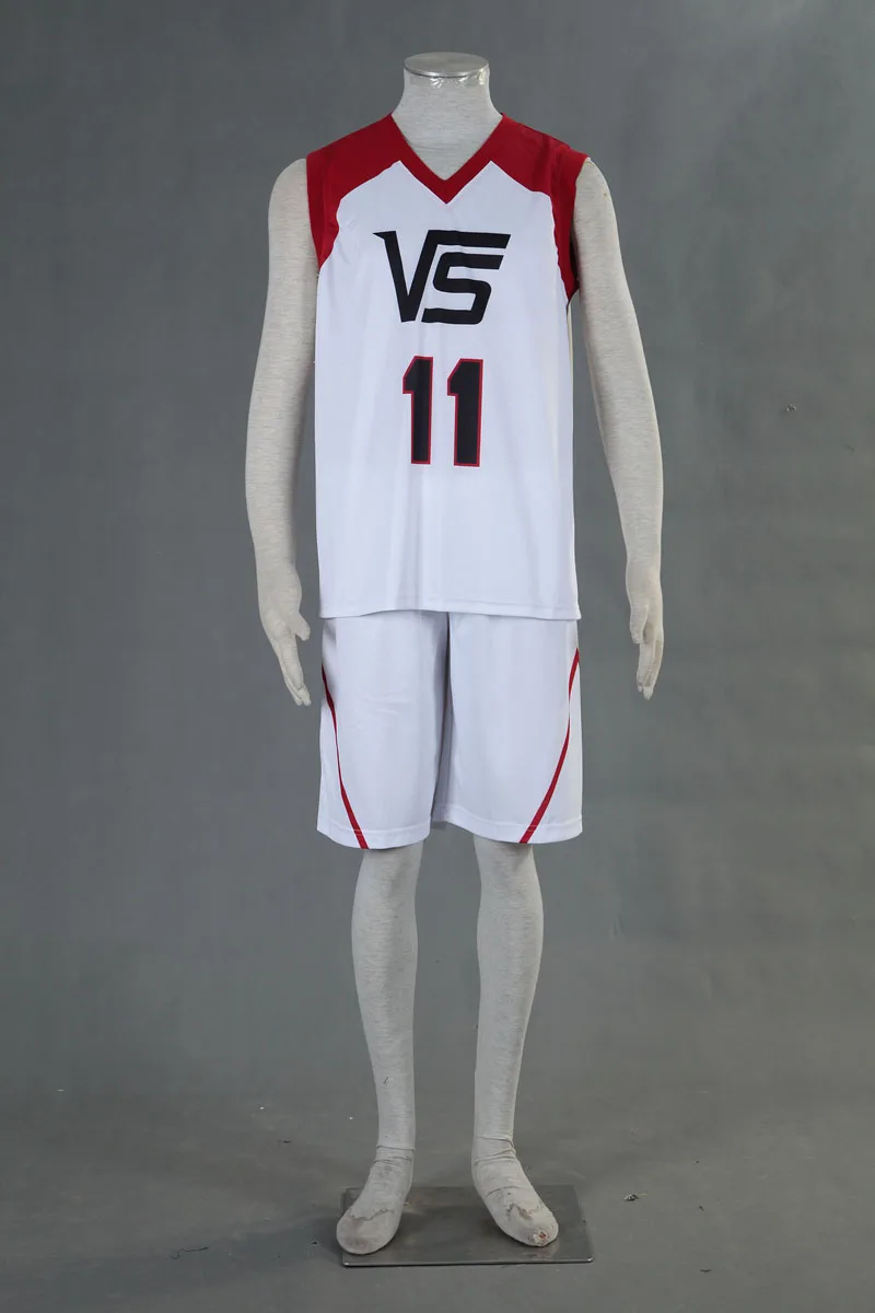 Новинка 2017 костюм для косплея Kuroko no Basuke Kagami Taiga NO.10 Tetsuya NO.11 из аниме последняя игра