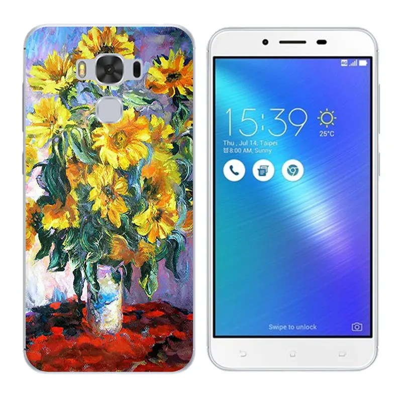 Чехол для ASUS Zenfone 3 Max ZC553KL чехол с принтом скейтборда Мягкие силиконовые сумки Fundas
