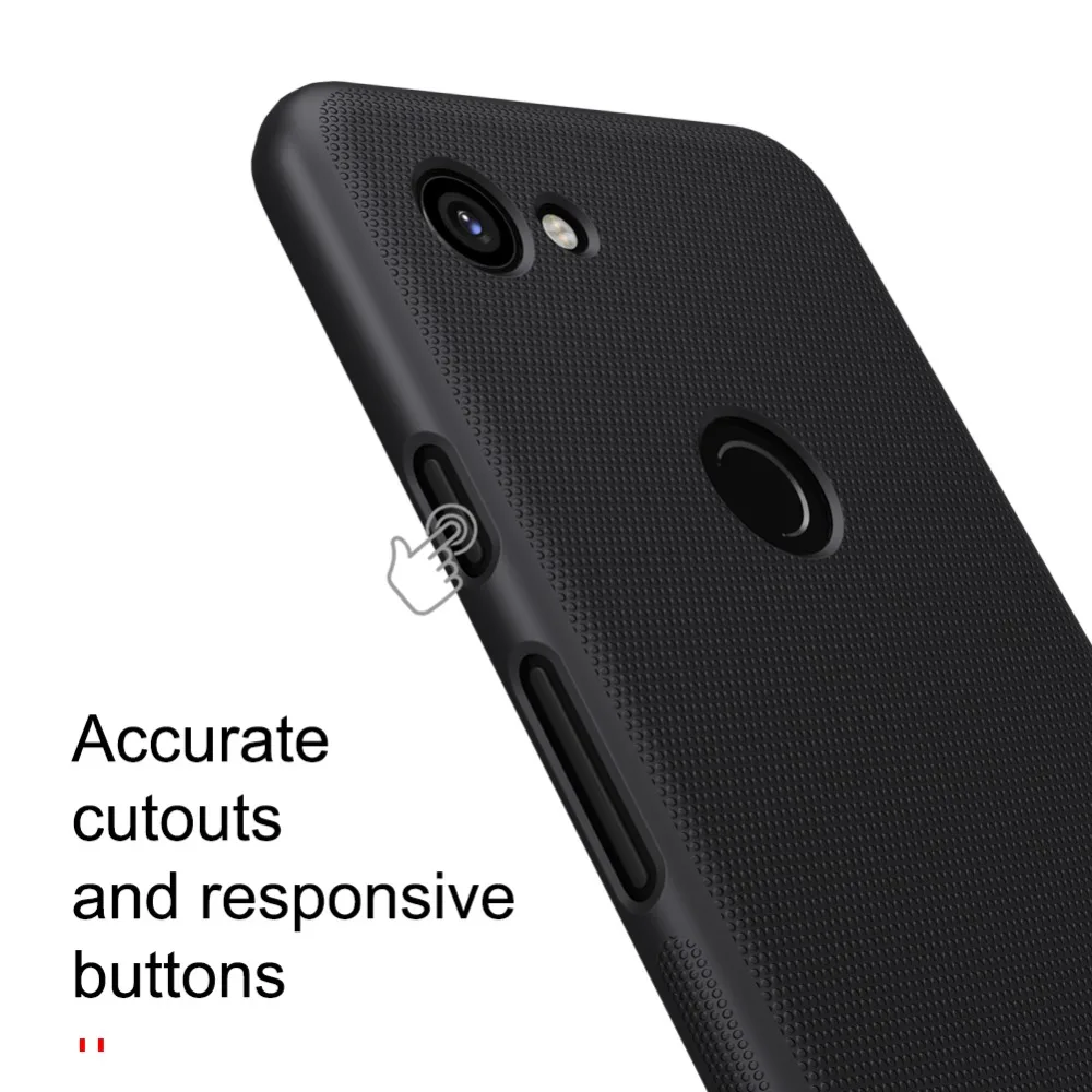 Супер матовый защитный чехол Nillkin для Google pixel 3a, Жесткий ПК, матовая задняя крышка Pixel 3a XL, Fundas, деловой чехол s