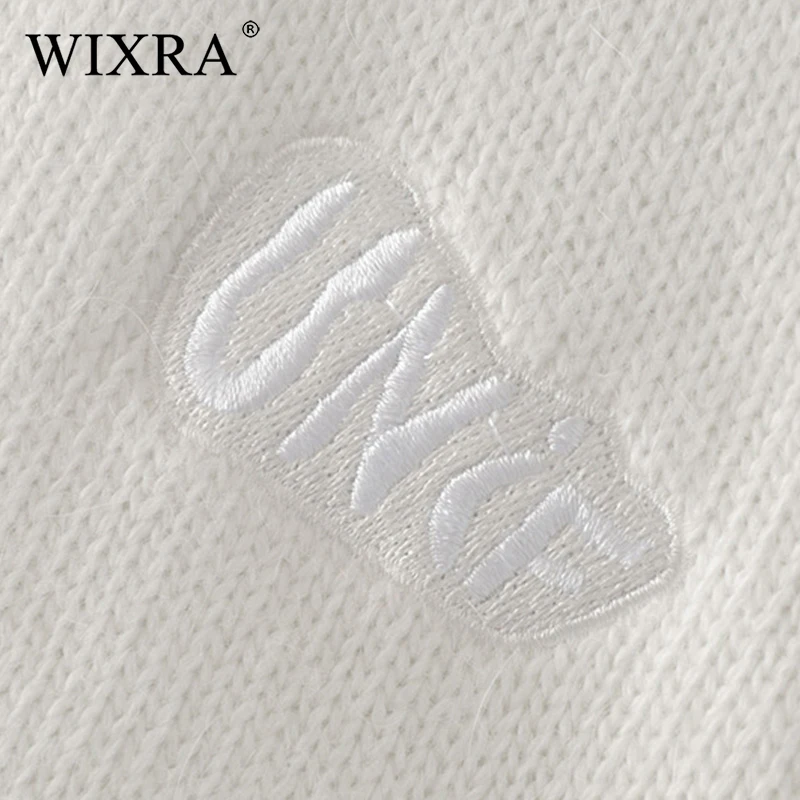 Wixra Warm And Charm Autumn New Sweaters Women Cardigan Knitted Sweater Coat Long Sleeve Female V-Neck Tops For |