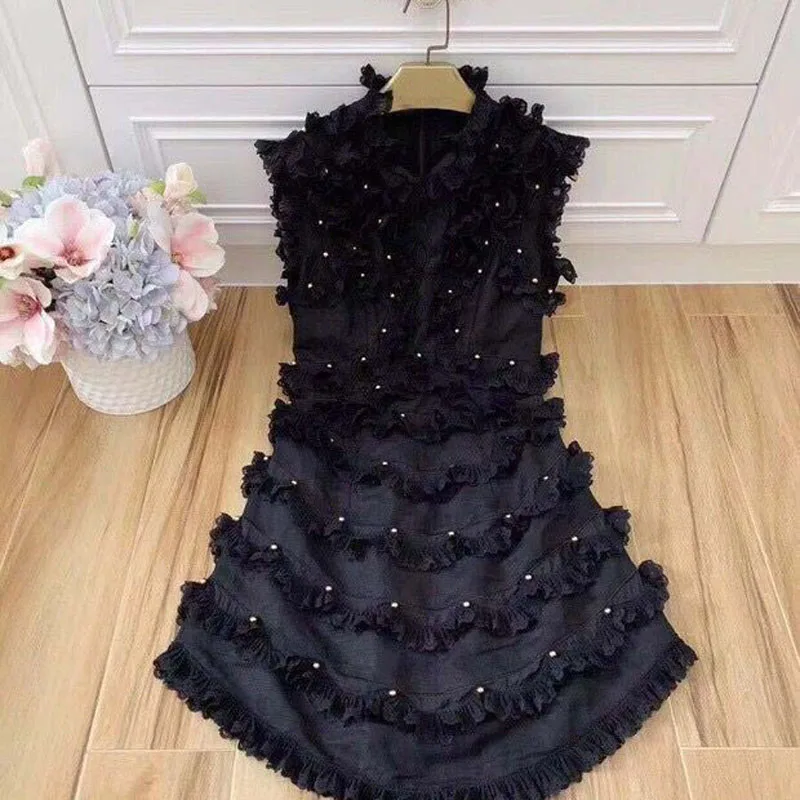 2019 летние каникулы новые кружевные деревянные ухо стороны дамы вечерние