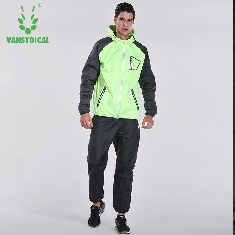 Vansydical новинка 2019 мужской спортивный костюм командный толстовки набор ветровка