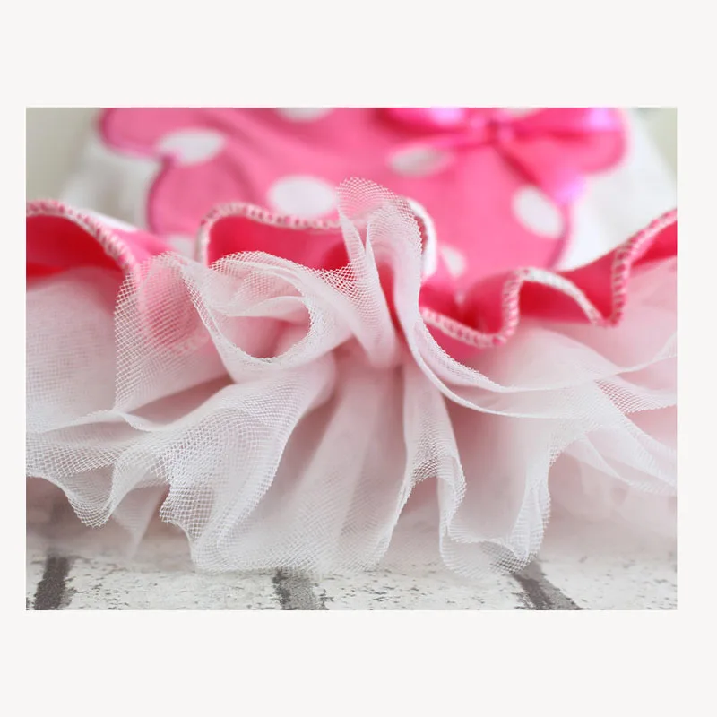 Spring Summer Sweet Princess Style Lovely Dog Dress Pet Vest Dot Cotton Soft Breathable Puppy Cat Skirt (XS-XL) 910A | Дом и сад
