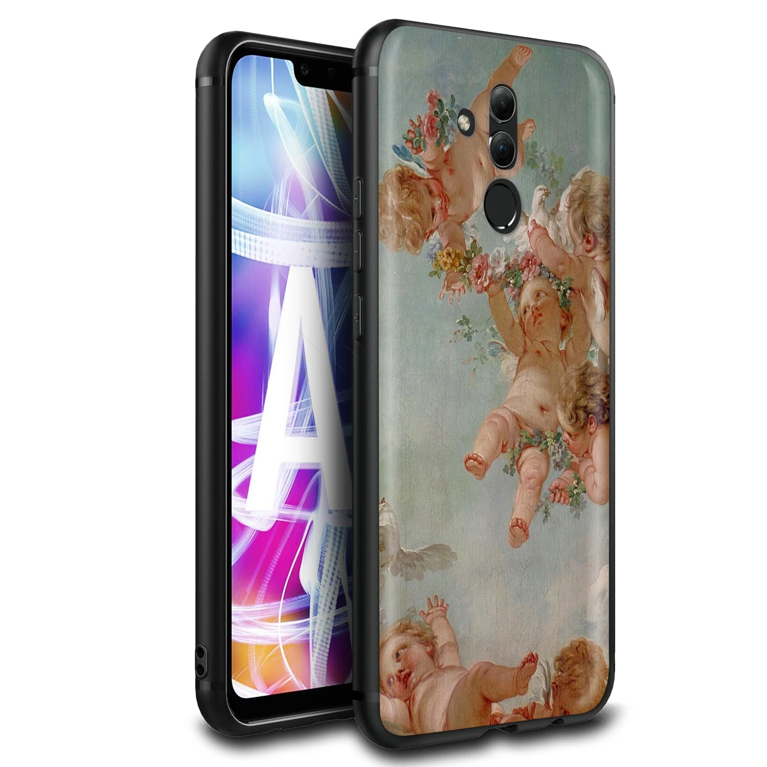 Винтажный стильный милый чехол Lavaza с ангелом для Huawei P30 P20 P10 P9 P8 Mate 20 10 Pro Lite P Smart