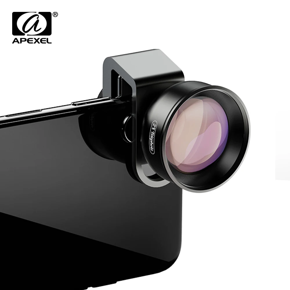 APEXEL HD 2X телескоп объектив 4K телеобъектив зум телефон объектив камеры CPL Звездный фильтр для huawei samsung всех смартфонов Прямая поставка