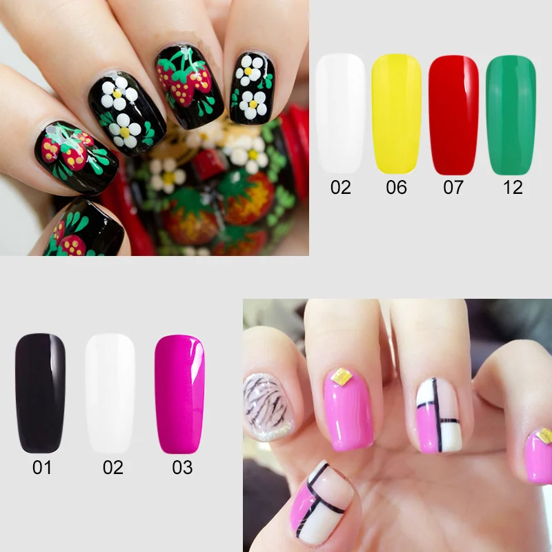 Vrenmol художественные чернила для ногтей трехмерное окрашивание Гель лак УФ краска