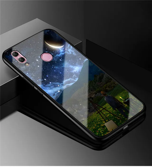 25 A 6,21 ''для huawei Nova Lite 3 Чехол POT-LX2 из закаленного стекла жесткий чехол для телефона для huawei Nova Lite 3 Чехол Nova Lite3 мягкая рамка - Цвет: 25