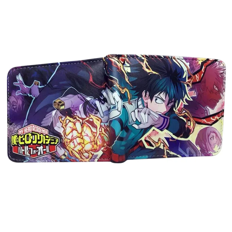 Кошелек для косплея из аниме my hero academy складной короткий кошелек с держателем