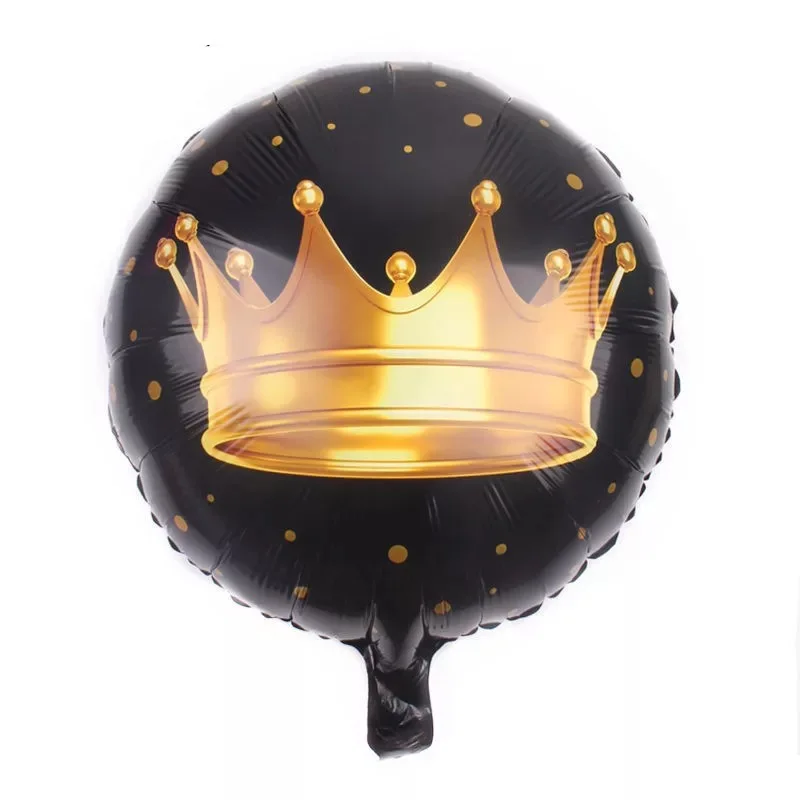Новинка 18-дюймовые Корона Алюминиевые шарики для свадебной вечерние ко Дню