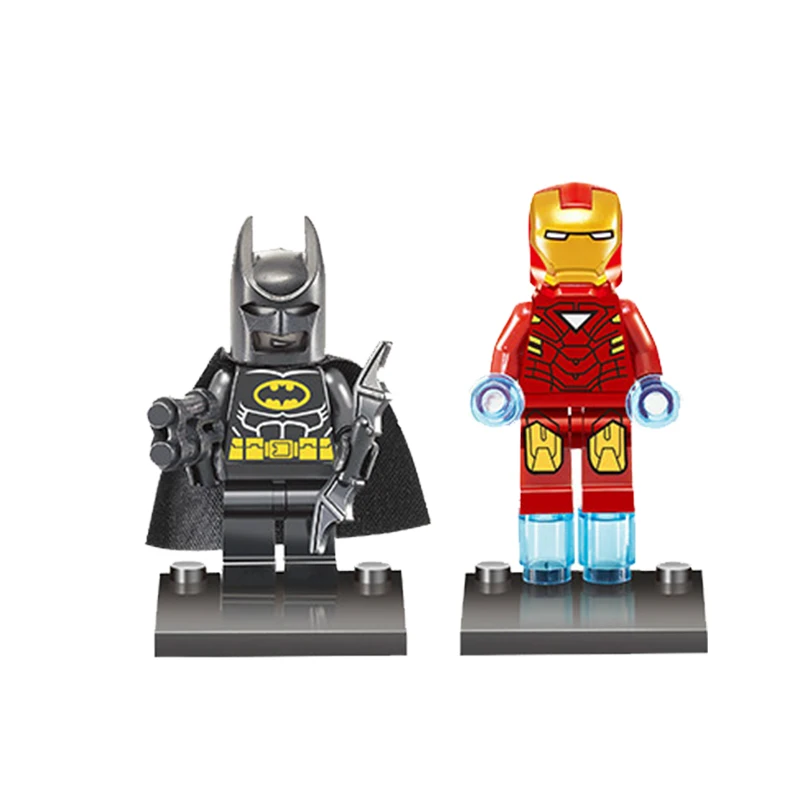 Один продажа Мстители Строительные блоки Super Heroes фигурки Марвел Капитан Америка