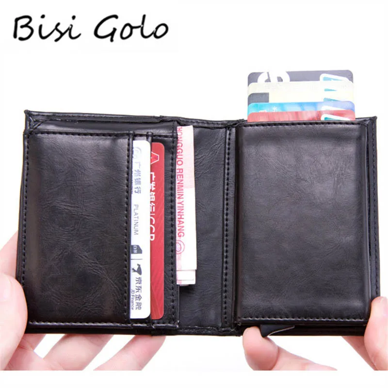 Кошелек держатель для кредитных карт из искусственной кожи|Держатели и