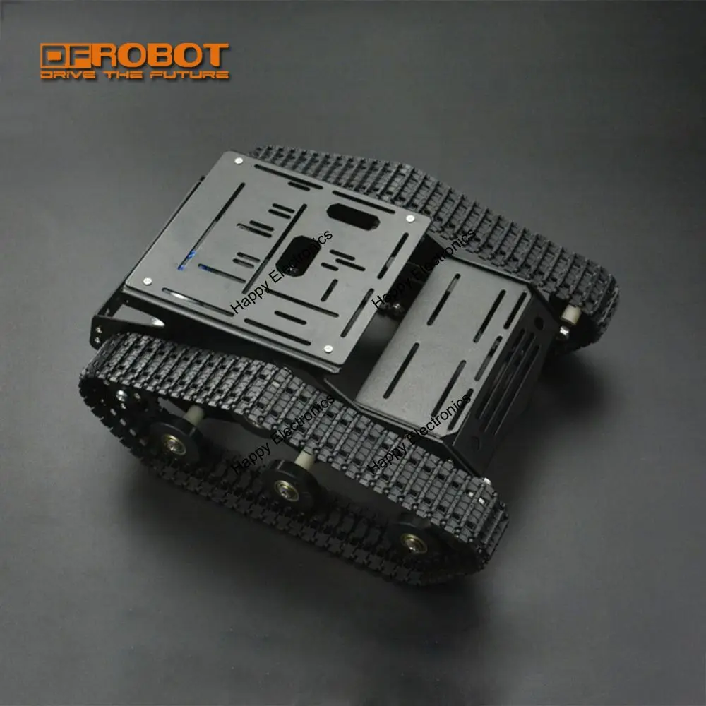 DFRobot Forerunner гусеничная рама Роботизированная платформа автомобиль с двигателем 12