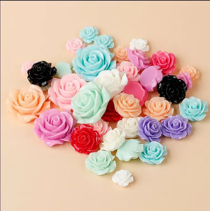 Искусственные поделки из смолы цветок искусственные украшения разные цвета