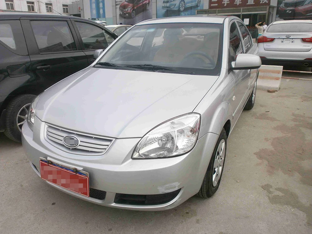 Для Kia Rio 2006 2007 2008 2009 2010 2011 2012 автомобильные фары прозрачные линзы Авто оболочка Крышка