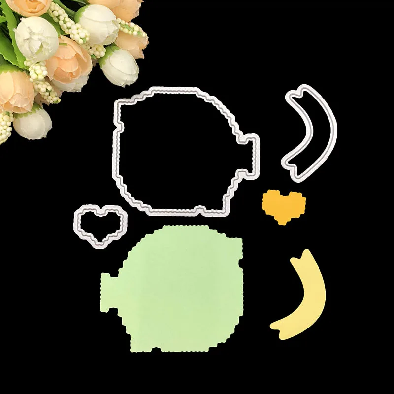3PCS globe Metal Cutting Dies Stamp Stencil for DIY Scrapbooking Photo Album Embossing Decorative Craft Die | Дом и сад