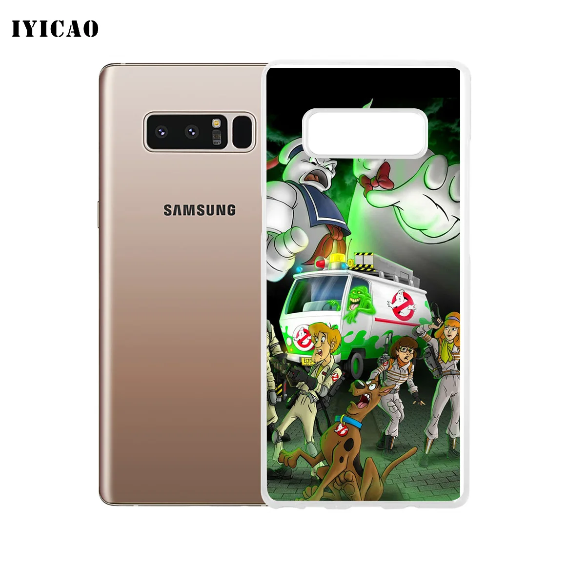 Мягкий силиконовый чехол для телефона IYICAO scooby doo movie Samsung A5 A6 Plus A7 A8 A9 J3 J5 J7 Note 8 9