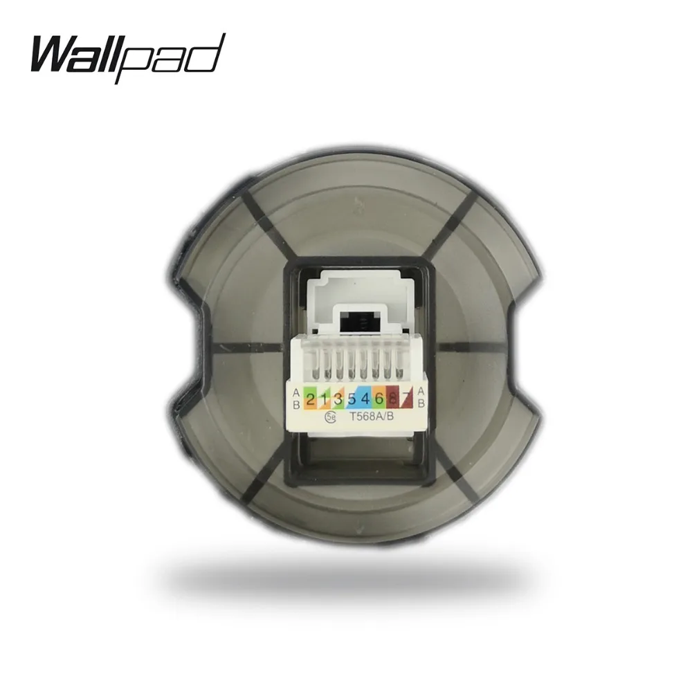 Wallpad L6 5 цветов RJ45 PC Ethernet CAT6 CAT5E компьютерная настенная Проводная розетка