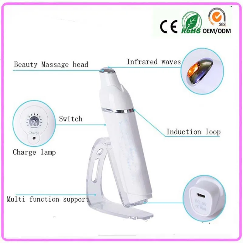 Мини портативный инфракрасный тепловой Био волновой микротоковый ионный спа