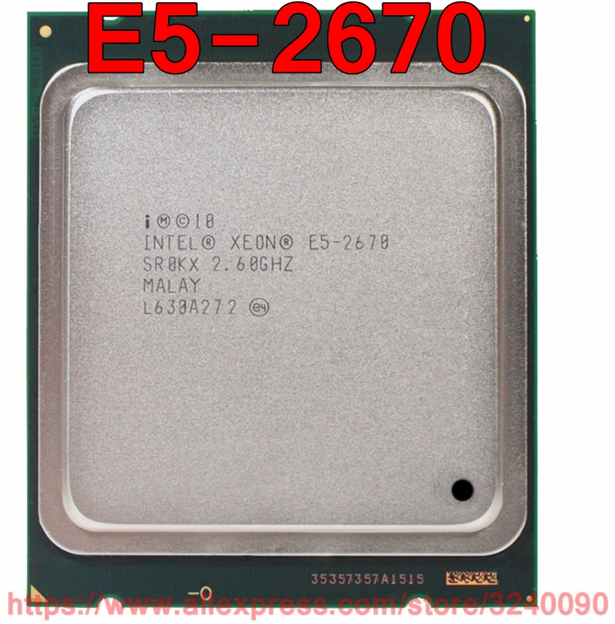 Процессор Intel ЦП Xeon процессор SR0KX 2 6 ГГц 8 ядер 20 м LGA2011 E5 2670 бесплатная доставка |