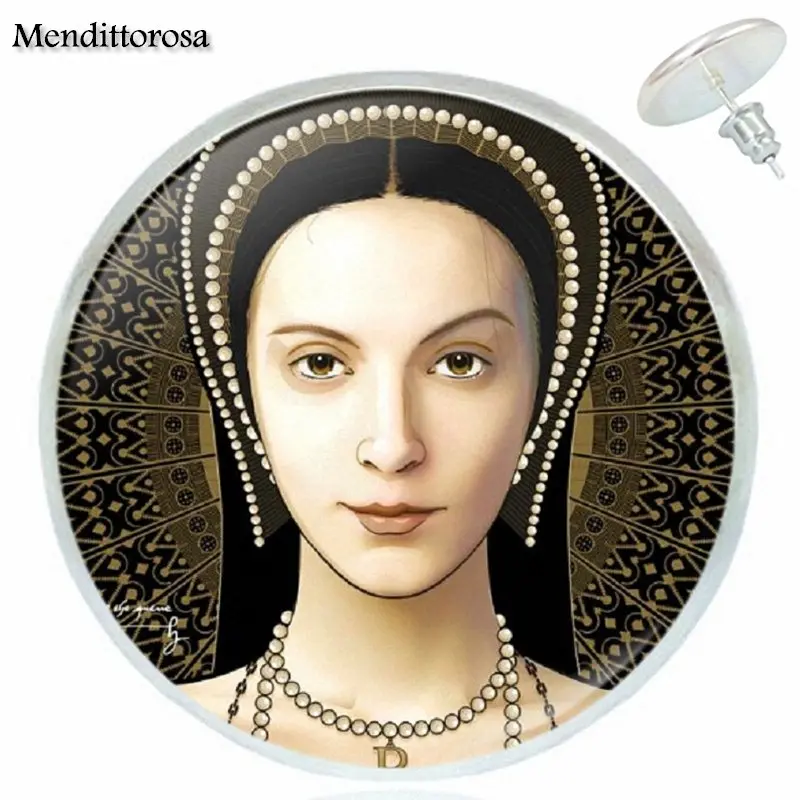 Anne Boleyn для женщин подарок девушки ювелирные изделия Кристалл