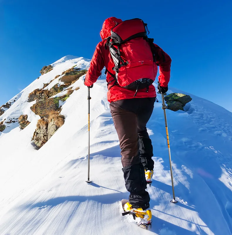 Naturehike 1 шт. 5-секционный углеродного волокна трость Сверхлегкий регулируемый со внутренним, вращающимся затвором 135 см 234 г