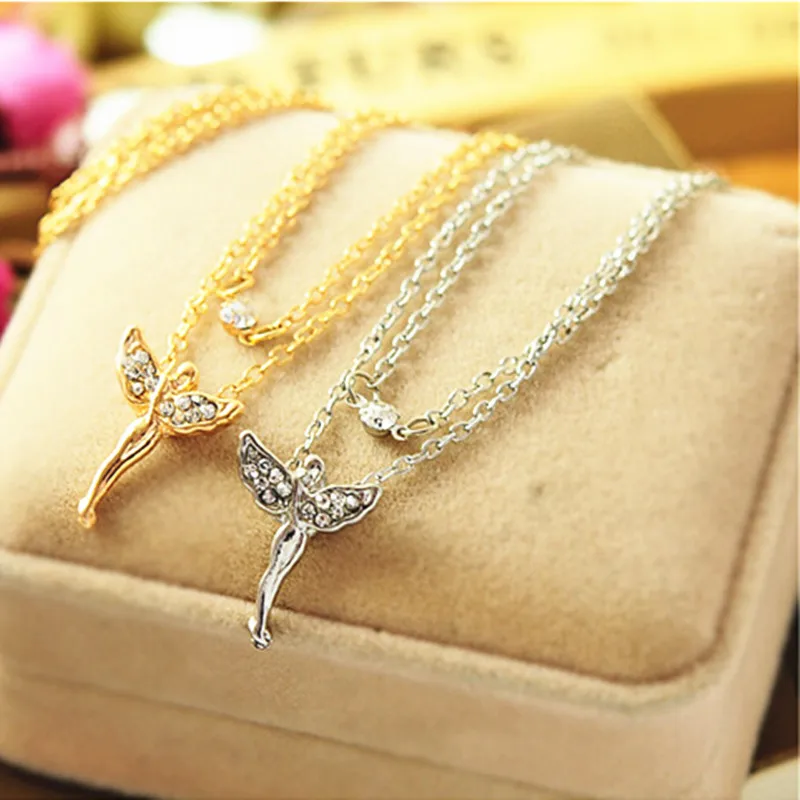 Корейские популярные украшения модное двойное женское ожерелье с имитацией