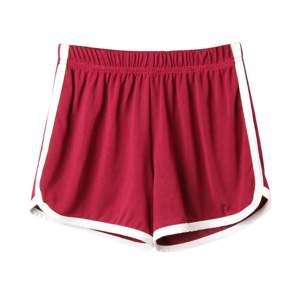 

Printed Elastic Waist Beach High Waist calzones mujer pantaloncini donna Women Lady Summer Sport Shorts pantalones cortos mujer
