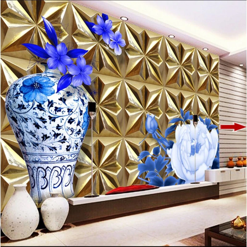 

3D обои для гостиной, спальни, ТВ, большой заказ