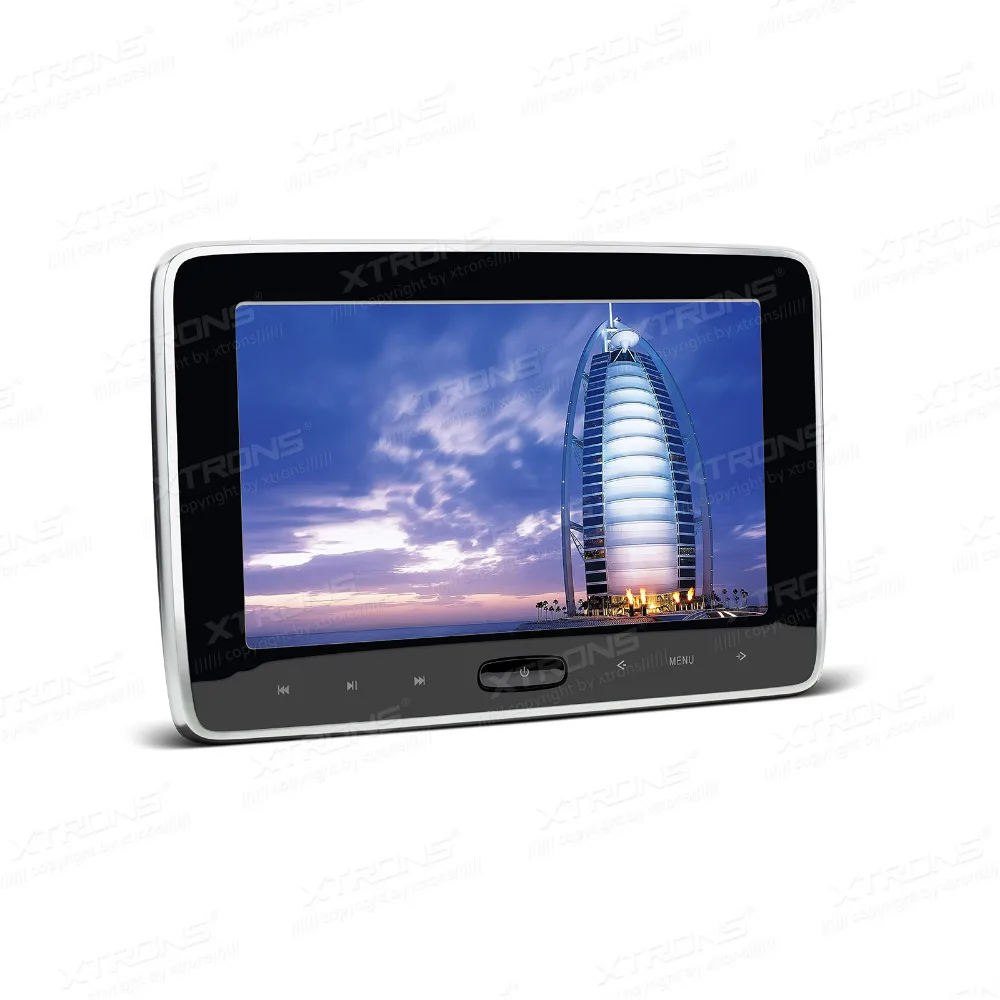 XTRONS 10 1 &quotцифровой монитор HD Автомобильный подголовник dvd плеер TFT экран