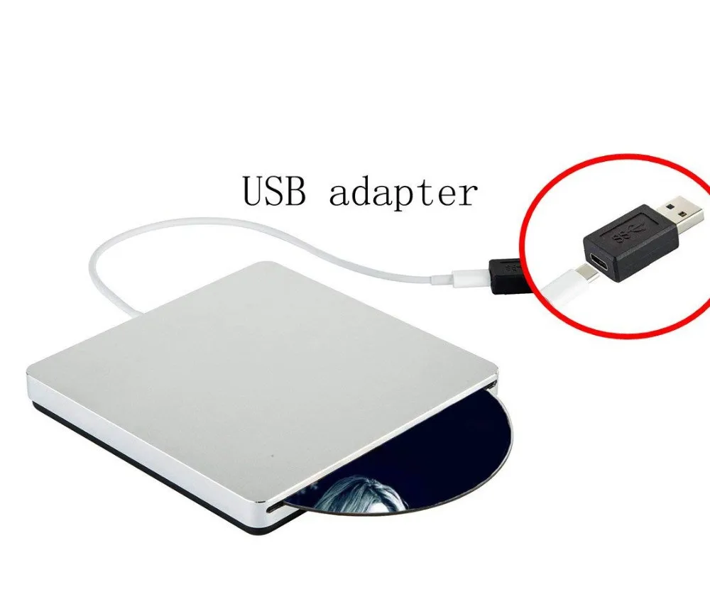 YiYaYo USB-C внешний CD Привод DVD CD VCD rom ридер DVD RW горелка Писатель проигрыватель для ноутбука/рабочего стола Windows MAC OS